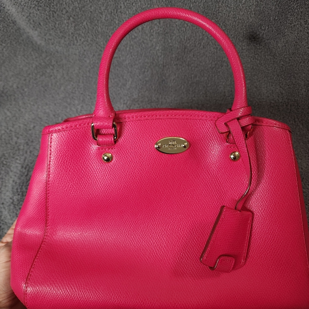 Coach Fuschia pink handbag